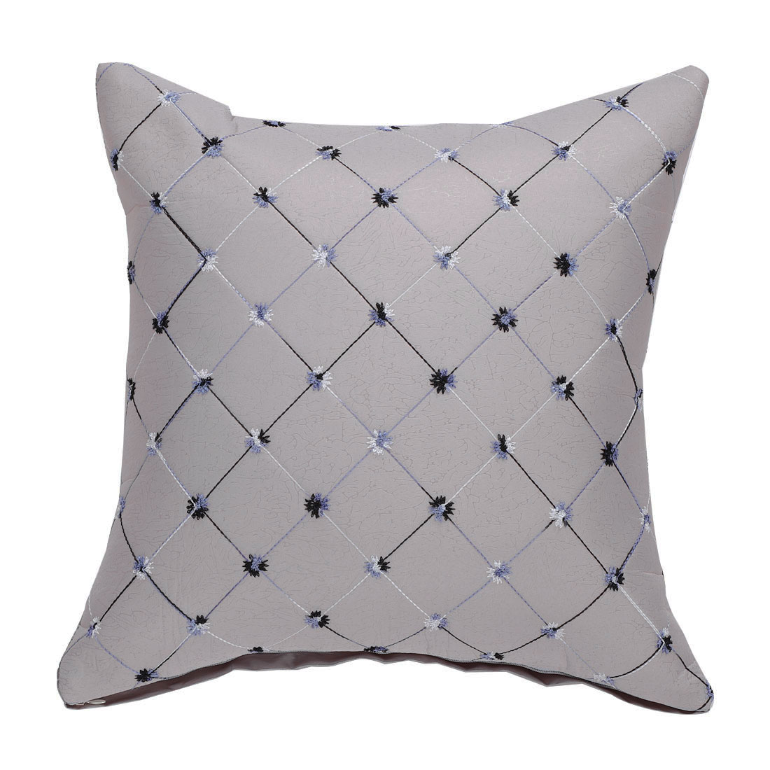 Unique Bargains Printed Couch Luxury Square Decorative Throw Pillow