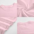 thumbnail image 4 of Niogvi Jesus Loves Me Shirt 𝓴𝓲𝓭𝓼 Pink T-Shirt , Jesus Casual Holiday Top For 𝓴𝓲𝓭𝓼 110cm, 4 of 6