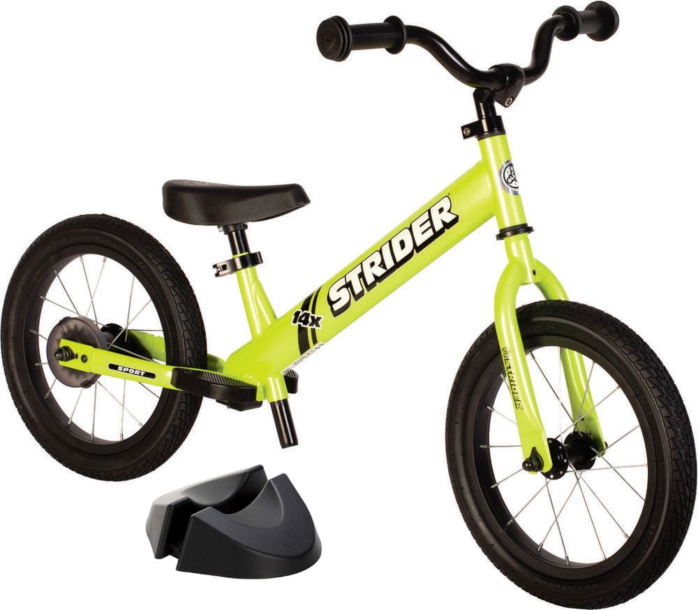 Strider 14X Sport Green Balance Bike 