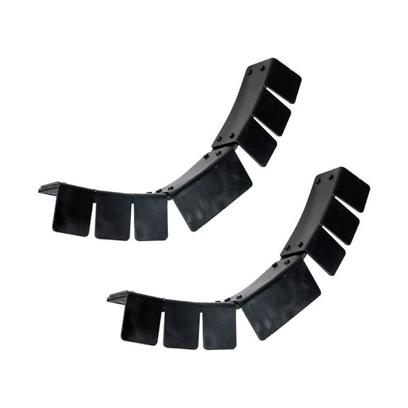 24" Long Steel Coil Edge Protector w/ Rubber Pads - Steel Powder Coated Heavy Duty Corner Protector Ideal for Industrial Processes, Transportation, and Storage