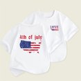 thumbnail image 4 of B91xZ T-shirts Garçons Unisexe T-Shirt à Col Rond pour Enfants à Manches Courtes, Blanc 5-6 Ans, 4 of 5