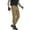 Khaki, variant on Men's Winter Work Pants Fleece Lined Quick Dry Snow Ski Pant Fall Thermal Hiking Stretch Trousers with Multi Pockets
