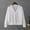 White, variant on Womens Fall Tops Women's Knitted Hollow Out Versatile Cardigan 3/4 Sleeve Cardigan on Clearance
