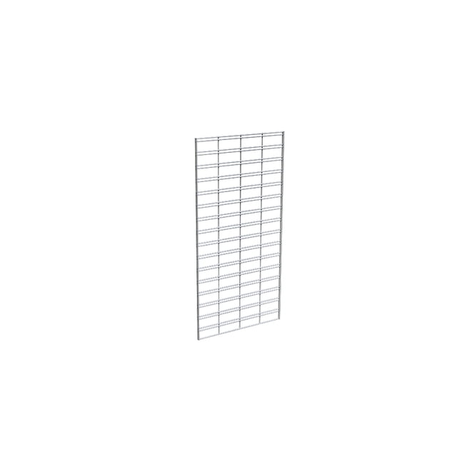 Econoco P3STG24C 2'W x 4'H - Finition Chrome, Taille du Pack - 3
