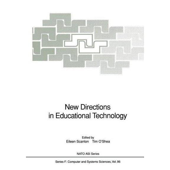 NATO Asi Subseries F: New Directions in Educational Technology, Book 96, (Paperback)