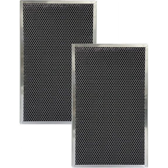 Air Filter Factory 10-3/4 X 19-1/4 X 3/32 Inches Charcoal Carbon Range Hood Filters 2-Pack