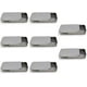thumbnail image 1 of Lata de metal con tapa Contenedores de caja de lata Contenedores de lata de metal Latas de almacenamiento con tapa micro deslizante plateada Contenedores de almacenamiento pequeños WD.WDQZL Hogar, 1 of 7