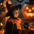 thumbnail image 4 of TIELUTT Glowing Tree Halloween Lighted Tabletop Decoration with 3 LR130 Button Batteries For Party Home Initial Ornament Ornament Create Ornament and Christmas Bulbs Complete Ornament Set, 4 of 8