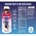 thumbnail image 4 of A-GAME Beverages Dragon Fruit Plum Zero Sugar-16.9oz - Case of 12, 4 of 7