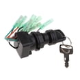 thumbnail image 5 of Ignition Switch Key Assembly Outboard Motor Control Box 37110-92E01, 5 of 7
