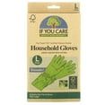 thumbnail image 1 of If You Care , Gants Ménagers, Réutilisables, Grands, 1 Paire, 1 of 2