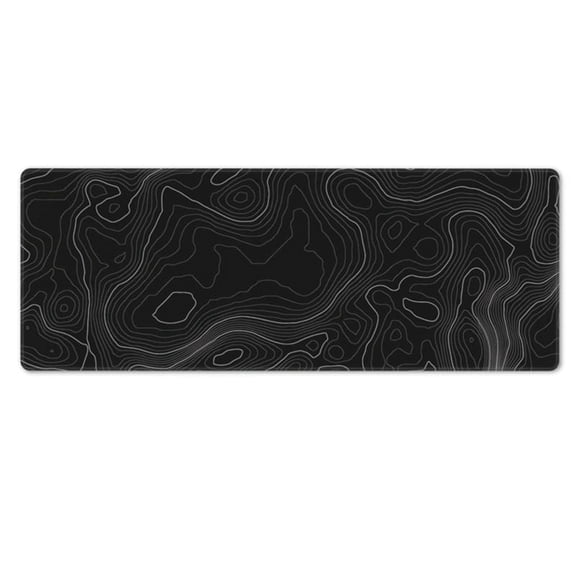 Extended Mouse Pad Big Gaming Mouse Pad Desk Mat Desk Pad Long Desk Mats Computer Keyboard Desk Mat with Non-Slip Base