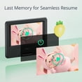thumbnail image 4 of CocoBear 9.5" Portable DVD Player for Kids and Car, 7.5" Swivel HD Screen with 4-6 Hours Built-in Battery, Support Sync Screen to TV, Support SD Card/USB/Multiple Disc Formats, 4 of 12