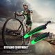thumbnail image 4 of Bicicleta 2 uds MTB guardabarros delantero Ndcxsfigh trasero Splash Fender Guard Set (verde), 4 of 5