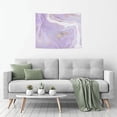 thumbnail image 6 of Bingfone Lavender Glitter Foil Stripes Tapestry Wall Hanging Decor For Living Room Bedroom Dorm Classroom Office Decor 29x37 Inch, 6 of 9