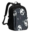 thumbnail image 1 of Goofa The Nightmare Before Christmas Pattern USB Backpack with Charging Port - Large Capacity Travel Backpack , Computer Backpack , Multi-Pocket Laptop Backpack, 1 of 7