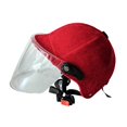 thumbnail image 2 of Casco de equitación ligero y profesional para adultos, ideal para verano. Con espejo blanco, 2 of 9