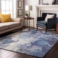 thumbnail image 7 of Addison Rugs Mayfield Premium Machine Washable Transitional Abstract Blue Rectangle Rug, 8' x 10', 7 of 7