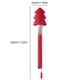 thumbnail image 5 of Bearachild Navidad Silicona Comida Tong Hornear Cocinar Barbacoa Acero inoxidable Pan Bistec Clip, Guantes Cocina y Comedor árbol de navidad rojo Bearachild HA001873-01, 5 of 6