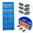 thumbnail image 2 of 10Pcs Sp200 Pc9030 2Mm Wide Cnc Cut-Off Grooving Carbide Insert,For Mgehr/L, 2 of 9
