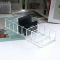 thumbnail image 5 of Data Cable Storage Box Transparent Split Storage Box Charging Cable Manager Desktop Large-Capacity Power Cable Sorting Box, 5 of 5