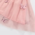 thumbnail image 6 of ZACPNCV Toddler Girls Vintage Party Dress Ruffled Sleeve A-Line Tulle Flower Girls Dresses for Wedding Birthday Pink 2-3 Years, 6 of 9