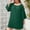 Green, variant on Summer Casual Dress Dresses For Women In Clothing Bubble Sweater Dress Brown 3XL