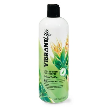 Buy Vibrant Life Extra Soothing Dog Shampoo Oatmeal Aloe 24 fl