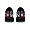 thumbnail image 4 of Native American flag American flag US Shoes Sneakers for Women Men Black Size 12, 4 of 7