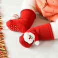 thumbnail image 5 of AURIGATE Clearance! Baby and Toddler Socks Toddler Boys Girls Christmas Socks Breathable Kids Non-slip Thicken Indoor Toddler Shoes, 5 of 5