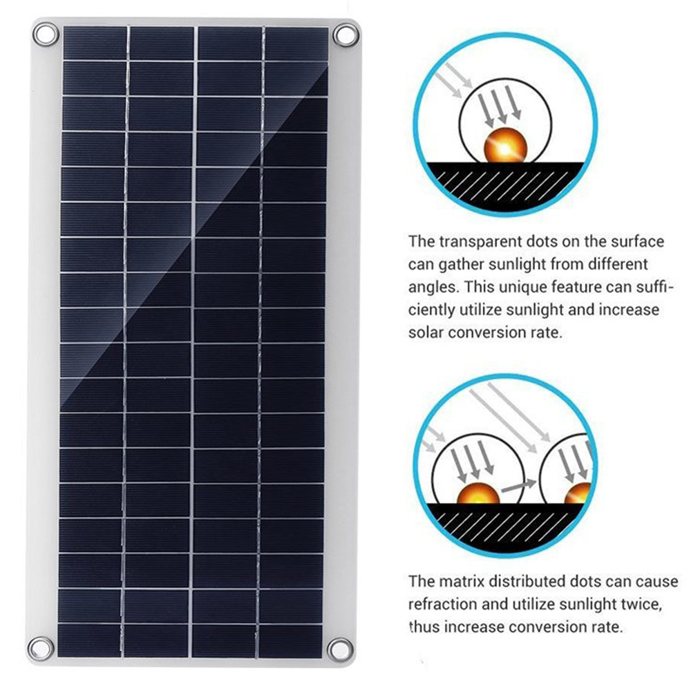 300W Flexible Solar Panel Solar Cells, 50A Solar Controller Module