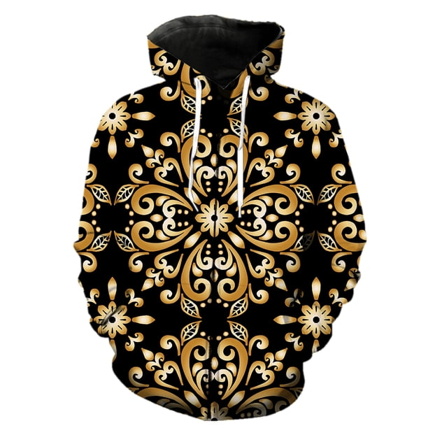 Sudadera con capucha y cremallera para hombre, estilo europeo, con estampado retro, estilo hip hop, divertida y moderna, estilo informal de primavera, con estampado 3D, estilo Harajuku para adolescent