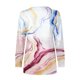 thumbnail image 4 of Camiseta suelta estampada a la moda para mujer, blusa de manga larga, cuello redondo, camisetas informales Pompotops FGAJ12413, 4 of 5