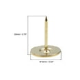 thumbnail image 3 of Uxcell 0.63''x0.79''  Flat Head Furniture Nails Gold Tone Upholstery Nails Tacks 40 Pack, 3 of 5