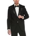 thumbnail image 3 of Scotch & Soda mens  2pc Modern Fit Tuxedo Suit, 38R, Black, 3 of 5