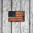 thumbnail image 6 of American Flag Decor Metal Tin Sign 12x16 Inch - Rustic Patriotic Wall Art for Home, Office, Bar & Garden - Memorial Day & Independence Day Decoration by NOETE, 6 of 8
