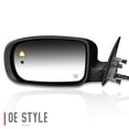 thumbnail image 4 of For 2011 to 2019 Dodge Charger Factory Style Power Heated Driver / Left Side View Door Mirror CH1320452 12 13 14 15 16 17 18, 4 of 5