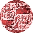 thumbnail image 1 of Ahgly Company Indoor Round Animal Red Traditional Area Rugs, 6' Round, 1 of 4
