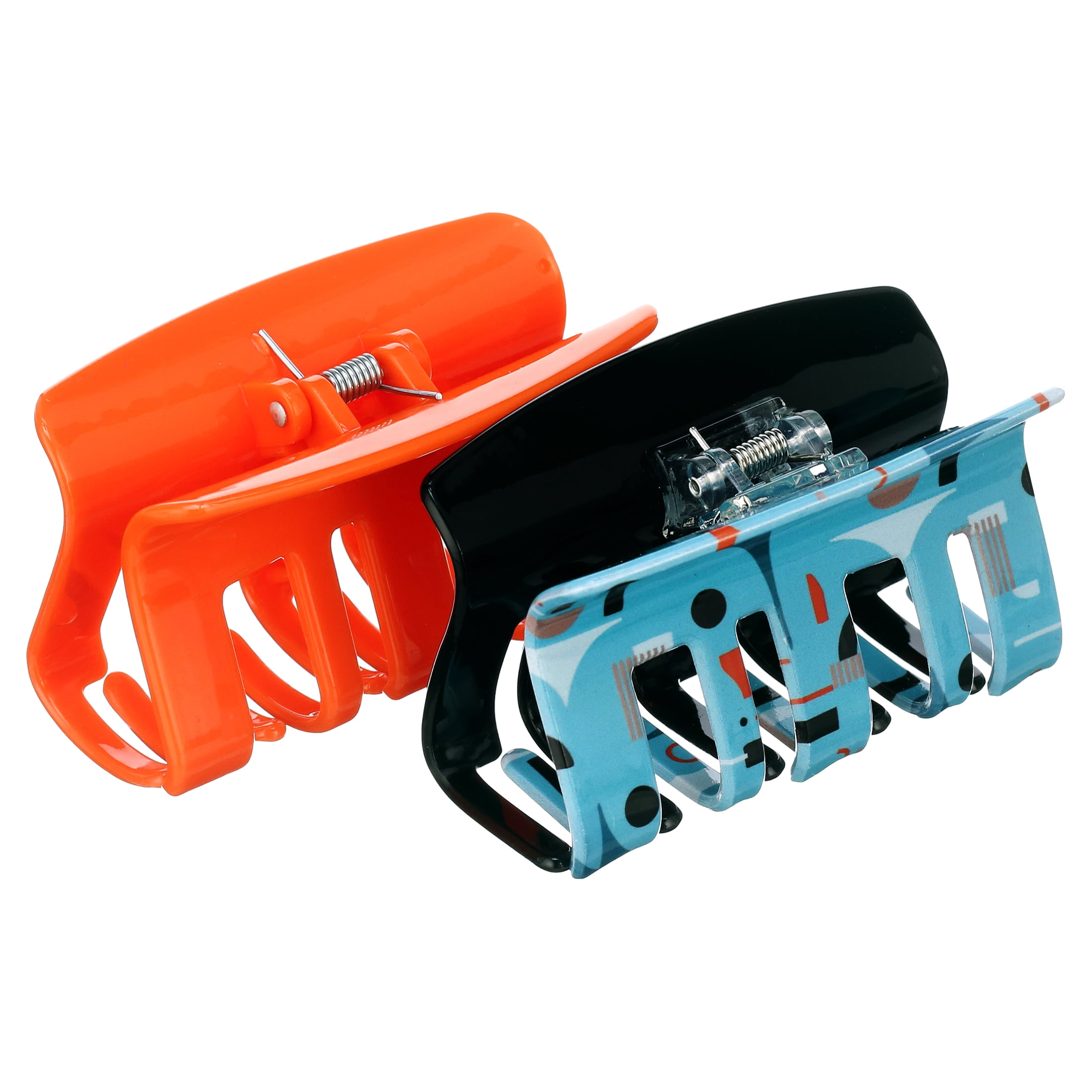 (2 pack) Goody Tru X Hola Lou Collab Large Slideproof Claw Clip 2 Ct