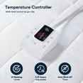 thumbnail image 5 of Twin Heated Mattress Pad,White, 5 of 15