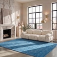thumbnail image 4 of SAFAVIEH Vision Adrasteia Overdyed Solid Area Rug, 8' x 10', Blue - Large - Modern Design, Blue, Non-Shedding & Easy Cleaning, Ideal for Living Room, Bedroom, Dining Space, 4 of 16