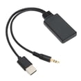 thumbnail image 5 of Receptor de Audio Bluetooth AUX para coche, receptor de Audio inalámbrico Bluetooth USB, calidad de sonido HIFI, receptor Bluetooth 5,0, 5 of 5