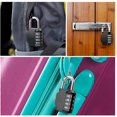 thumbnail image 4 of 4-Digit Combination Padlock, 2-Piece Combination Padlock 4-Digit Combination Padlock Waterproof And Rustproof, Suitable For Homes, Schools, Businesses, Lockers And Other Places, 4 of 5