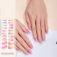 thumbnail image 4 of Semi Cured Nails Polish Stickers Gels Nails Stickers Gels Nail Strips for Woman, 4 of 20