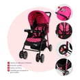 thumbnail image 3 of Carriola Trendy Kids Maxy Reclinable Portabebe Cubrepies Rosa Estampada, 3 of 5