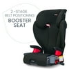 Britax Skyline 2-Stage Belt-Positioning Booster Seat, Quick Adjust Headrest, Dusk