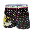 thumbnail image 4 of CRAZYBOXER Garfield Candies Men's Boxer Briefs, 4 of 4