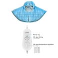 thumbnail image 3 of Neck And Shoulders Electric Scarf Soft Winter Cloth Portable Keep Warm Blue Weighted Heating Pad, 3 of 5