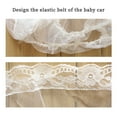 thumbnail image 4 of Uklsqma Mosquito Net for Umbrella Trolley Half Cover | Breathable Polyester Stroller Insect Screen | Machine Washable Bug Shield for Car Seat Playpen Bassinet | Portable Protective Cover for O, 4 of 6