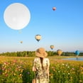 thumbnail image 4 of HAMPPLIES White Latex Weather Balloon for Professional Meteorological Research and Event Decoration, 4 of 8